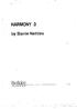 HARMONY 3. by Barrie Nettles. Berklee COLLEGE OF MUSIC