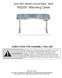 ELECTRIC HEIGHT ADJUSTABLE DESK. RS200 Standing Desk DIRECTIONS FOR ASSEMBLY AND USE