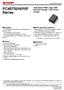 PC457S0NIP0F Series. High Speed 1Mb/s, High CMR Mini-flat Package OPIC Photocoupler. Description. Agency approvals/compliance. Features.