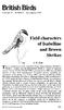 British Birds VOLUME 75 NUMBER 9 SEPTEMBER 1982