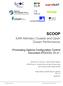 SCOOP. SAR Altimetry Coastal and Open Ocean Performance. -Processing Options Configuration Control Document (POCCD), D1.4 -