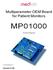 Medlab GmbH MP01000 User Manual. medlab. Multiparameter OEM Board for Patient Monitors MP Technical Manual. Copyright Medlab Version 0.
