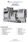 ML16/40. 2 Axis Combination Lathe STANDARD FEATURES