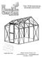 Titan 79 EB Greenhouse Assembly Instructions