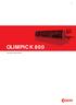 OLIMPIC K 800. Automatic edge bander