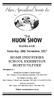 Huon Agricultural Society Inc. 71st HUON SHOW RANELAGH. Saturday, 18th November, 2017 HOME INDUSTRIES SCHOOL EXHIBITION HORTICULTURE
