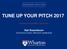 TUNE UP YOUR PITCH 2017