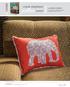 pillow royal elephant cover pattern fab projects to sew Master embroidery + embellishment! Amy SedAriS by Lindsay Conner page 1 of 5 Fall 2013