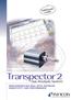 Transpector 2. Gas Analysis System. NEW-GENERATION RGAs WITH SUPERIOR SENSITIVITY AND PERFORMANCE