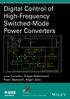DIGITAL CONTROL OF HIGH-FREQUENCY SWITCHED-MODE POWER CONVERTERS