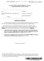 Case CSS Doc 1139 Filed 12/22/17 Page 1 of 8 IN THE UNITED STATES BANKRUPTCY COURT FOR THE DISTRICT OF DELAWARE ) ) ) ) ) ) ) )