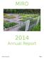 MIRO 2014 Annual Report