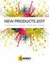 ENGLISH NEW PRODUCTS 2017 AXCOR PROFILE 900 K-EYE HCR SCENIUS UNICO SHAR-BAR
