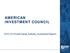AMERICAN INVESTMENT COUNCIL Q3 Private Equity Industry Investment Report