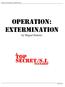 Operation: Extermination by Miguel Federici