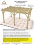 10ft X 16ft Breeze Pergola Assembly Manual. Outdoor Living Today. Revision 6 March 20th,2012