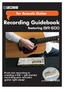 for Acoustic Guitar Recording Guidebook featuring From mic recording to creating a CD get started recording your acoustic guitar right away!