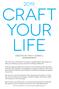 Craft Your Life Created by Tracy Durnell