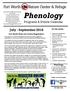 Phenology. July - September Programs & Events Calendar. On the Inside... Fort Worth Rolls Out Online Registration. Phenology