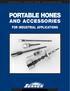 PORTABLE HONES AND ACCESSORIES FOR INDUSTRIAL APPLICATIONS