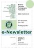 e-newsletter Midland Counties Photographic Federation   Your Federation Your Club - Working Together