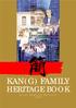 KAN(G) FAMILY HERITAGE BOOK