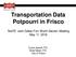 Transportation Data Potpourri in Frisco