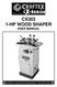 CX303 1-HP WOOD SHAPER USER MANUAL