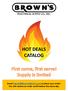 HOT DEALS CATALOG.  to place your order! You will receive an order confirmation the same day.