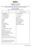 STATIONERY LISTS Years 7 and ESOL These are the basic stationery lists for year 7 and ESOL.