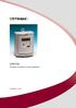 SVM F22 SVM F27. Calculator for heating or cooling applications. Ultraljudsmätare. Installation Guide. Datablad