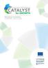 FINANCIAL INFORMATION: CATALYST FOR GROWTH 2016 MINISTERIAL CONFERENCE / Hofburg