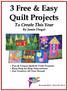3 Free & Easy Quilt Projects