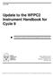 Update to the WFPC2 Instrument Handbook for Cycle 9