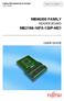 Fujitsu Microelectronics Europe User Guide FMEMCU-UG MB96300 FAMILY HEADER BOARD MB FX-120P-M21 USER GUIDE