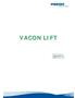 VACON LIFT USER S MANUAL APSPFF29V144 (APSPFF29_RV9_EN_BM)