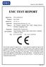 EMC TEST REPORT. Report No.: CE10-LIE040101E