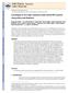 NIH Public Access Author Manuscript Nucl Instrum Methods Phys Res A. Author manuscript; available in PMC 2007 December 14.