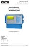 Instruction Manual for Measurement Transmitter NivuMaster Ultra Series