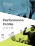 Performance Profile 2018