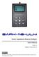 SARK-110-ULM. Vector Impedance Antenna Analyzer. User s Manual. Revision 1.0. Updated to Firmware Version 1.0