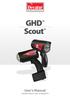 GHD Scout User s Manual Canada Variant Rev 25/Aug/2010