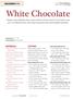 White Chocolate. From cream print #1, cut: 1 (5¼-wide) strip. From strip,