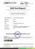 SAR Test Report. Attestation of Global Compliance(Shenzhen) Co., Ltd.