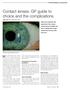 Contact lenses: GP guide to choice and the complications Patsy Terry BSc, MCOptom, DCLP