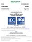 ISOCOM LTD. SPECIFICATION May Component Specification For Ceramic Hermetically Sealed Transistor Optocouplers M1077 IECQ