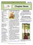 Chapter News is published by Texas Master Naturalist Cradle of Texas Chapter. Mike Mullins