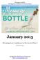 Message in a Bottle: Boosting Your Confidence In The Secret Place. January Boosting Your Confidence In The Secret Place.