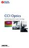 CCI Optics. World-leading tools for optics metrology
