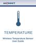 Wireless Temperature Sensor User Guide